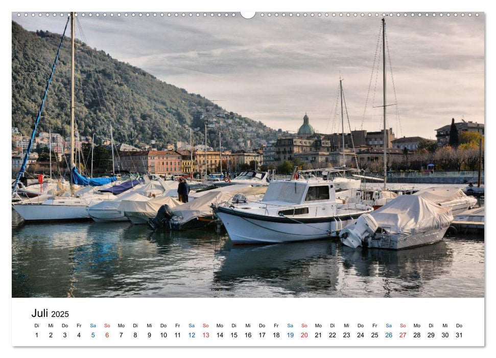 Como - Seidenmetropole am Comer See (CALVENDO Premium Wandkalender 2025)