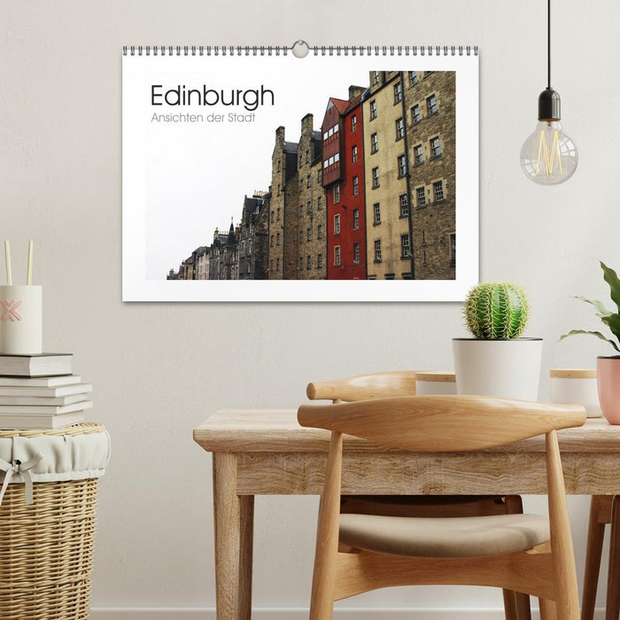 Edinburgh - Ansichten einer Stadt (CALVENDO Wandkalender 2025)
