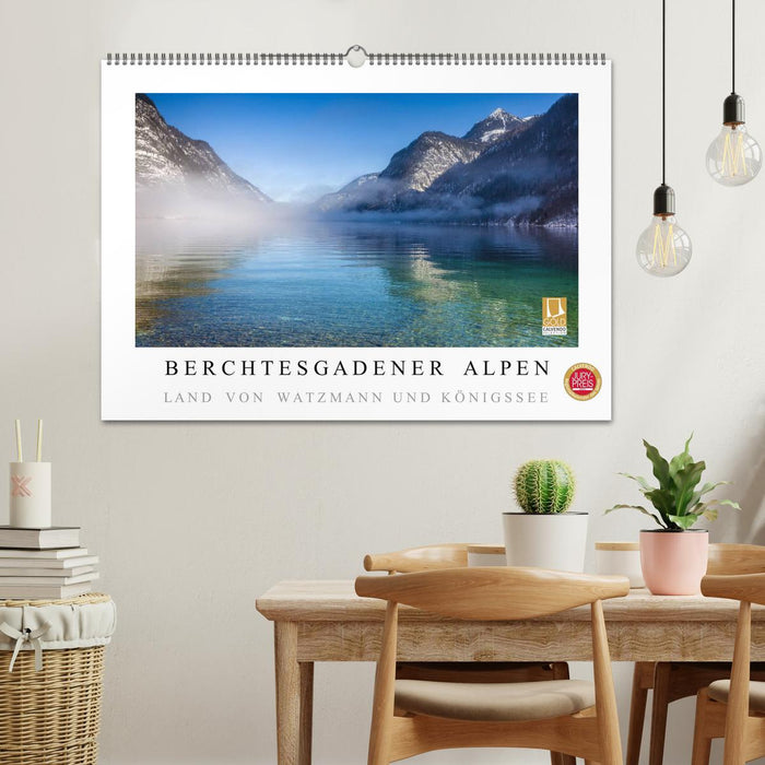 Berchtesgadener Alpen - Land von Watzmann und Königssee (CALVENDO Wandkalender 2025)