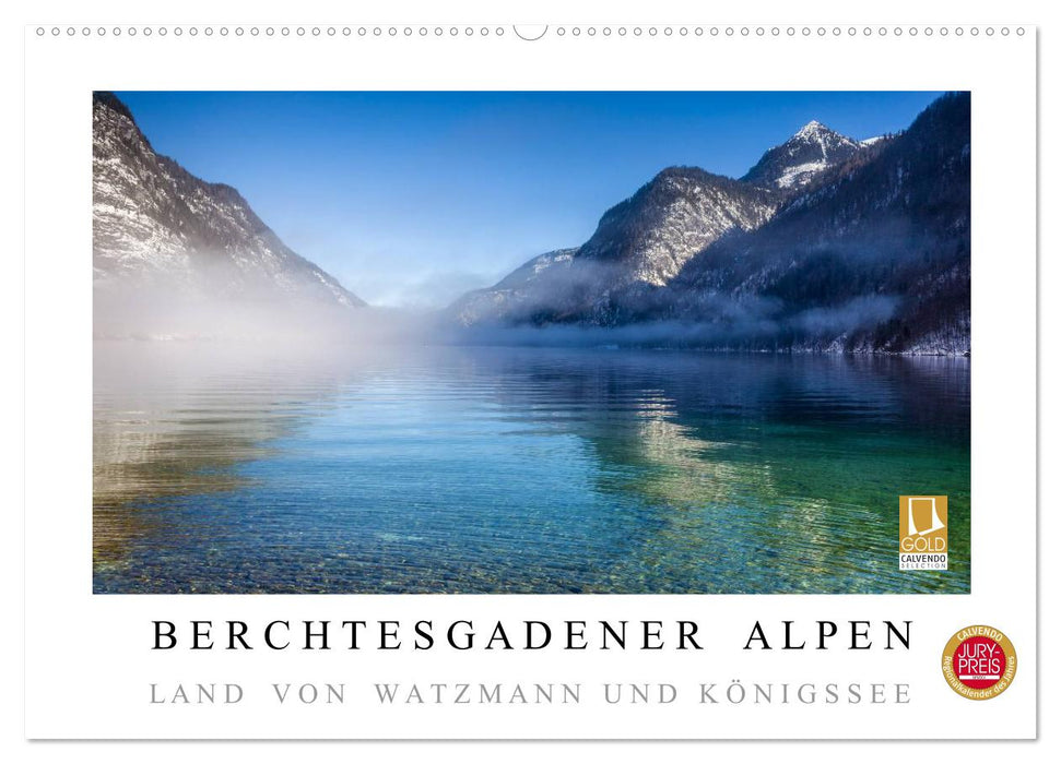 Berchtesgadener Alpen - Land von Watzmann und Königssee (CALVENDO Wandkalender 2025)