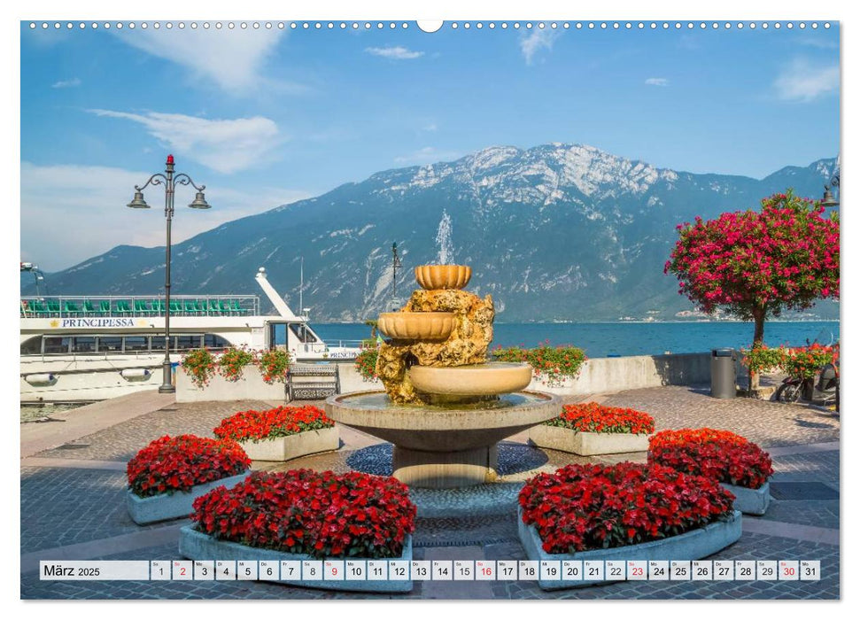 GARDASEE Idyllisches Limone sul Garda (CALVENDO Premium Wandkalender 2025)