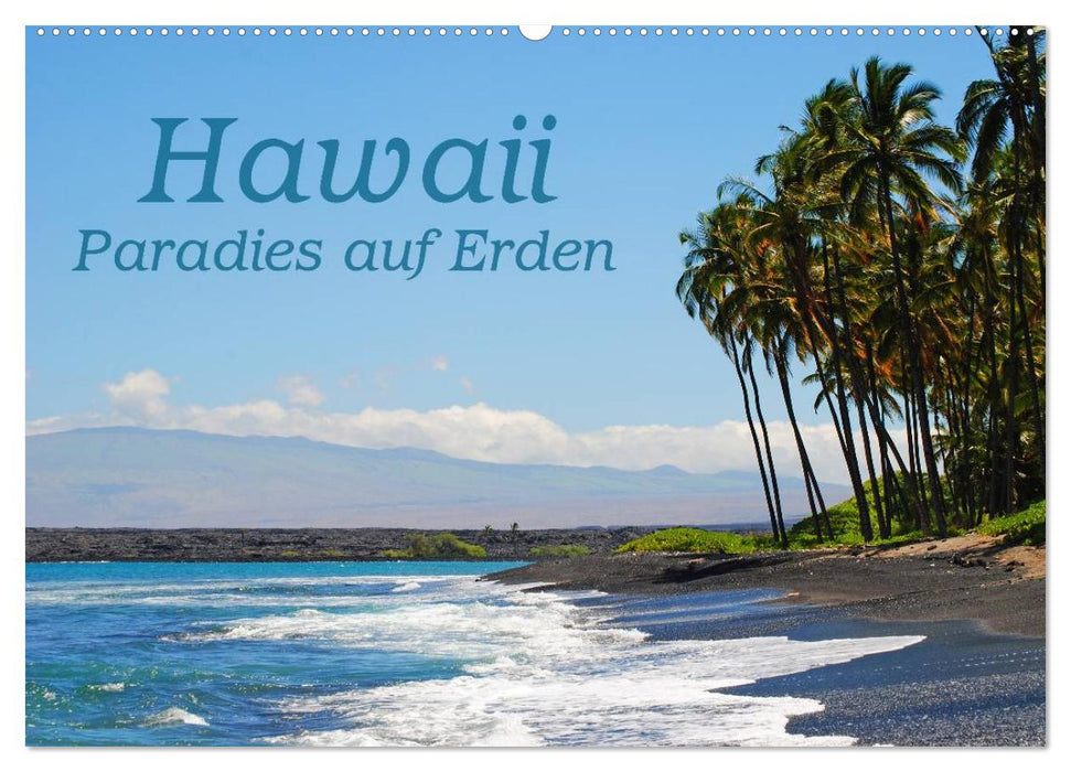 Hawaii Paradies auf Erden (CALVENDO Wandkalender 2025)