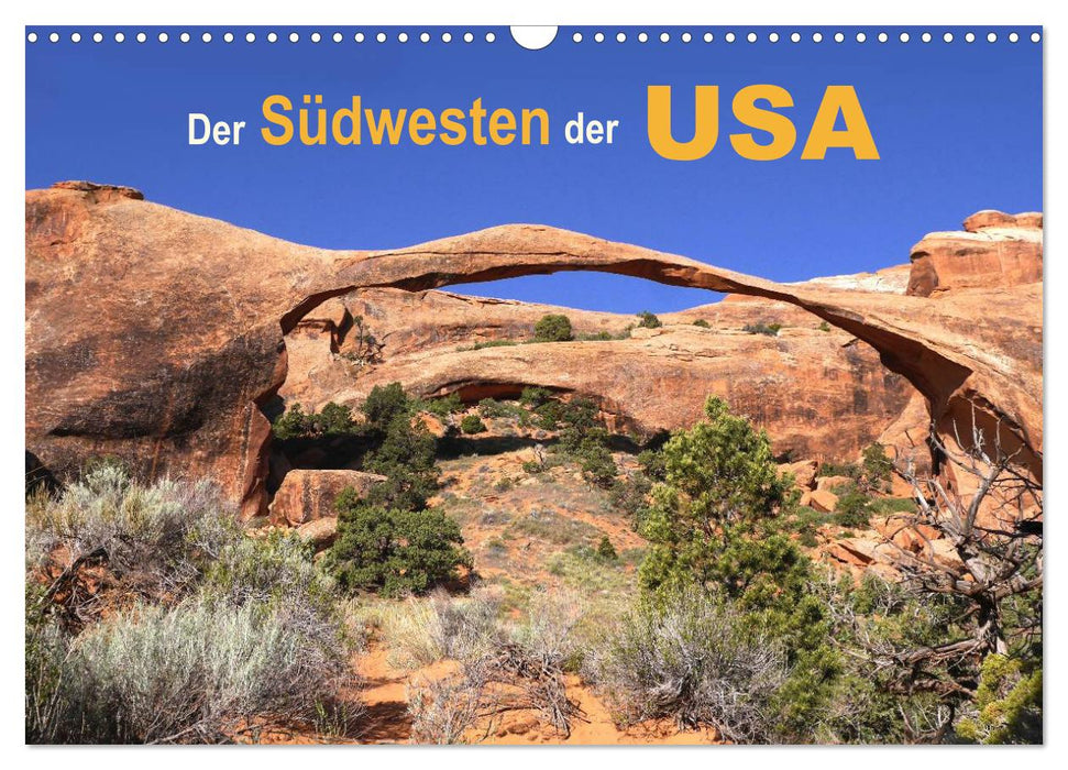 Der Südwesten der USA (CALVENDO Wandkalender 2025)