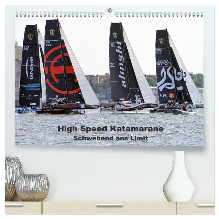 High Speed Katamarane - Schwebend ans Limit (CALVENDO Premium Wandkalender 2025)