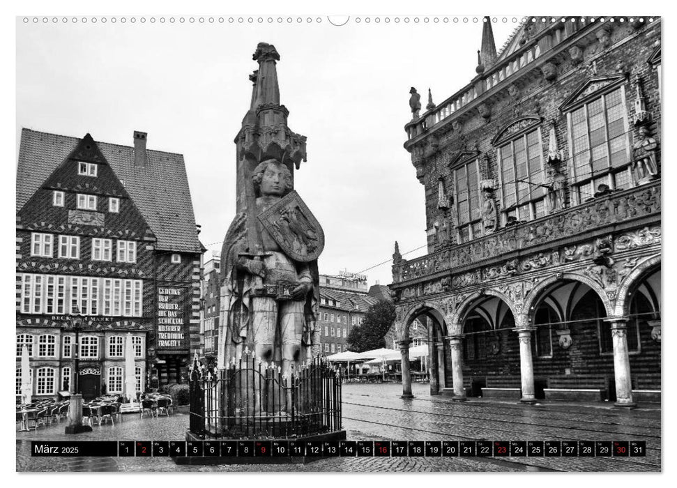 Historisches Bremen (CALVENDO Premium Wandkalender 2025)