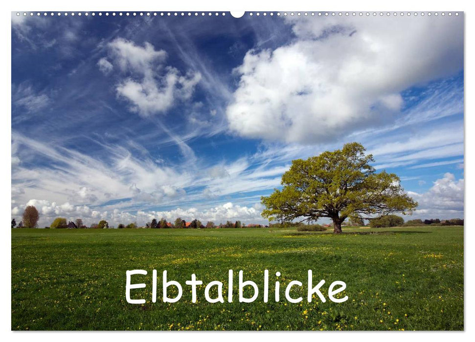 Elbtalblicke (CALVENDO Wandkalender 2025)