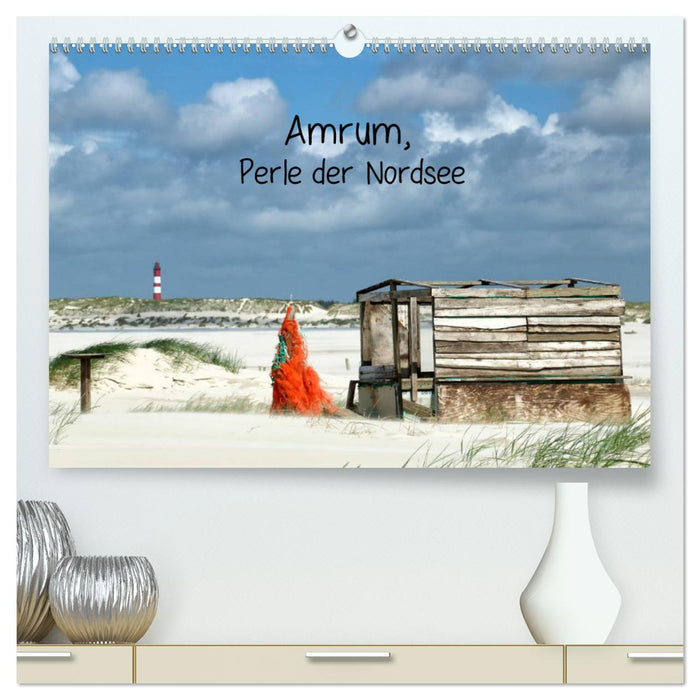 Amrum, Perle der Nordsee (CALVENDO Premium Wandkalender 2025)