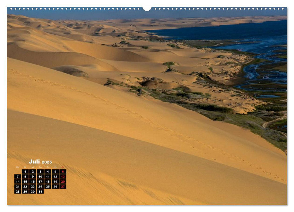 Blickpunkte in Namibia (CALVENDO Premium Wandkalender 2025)