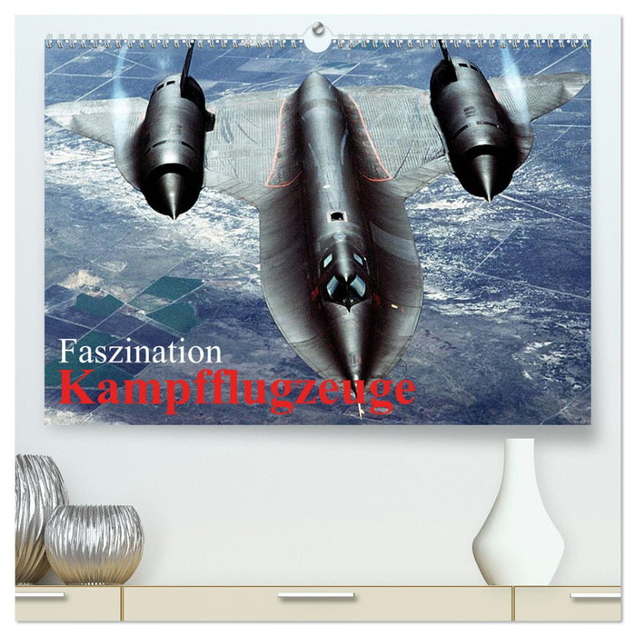 Faszination Kampfflugzeuge (CALVENDO Premium Wandkalender 2025)