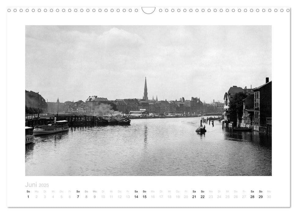 Am Spreeufer - Berliner Architektur (CALVENDO Wandkalender 2025)