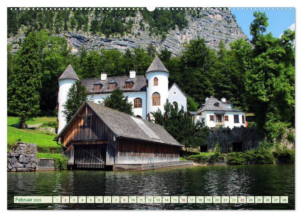 Hallstatt, Marktgemeinde am Hallstätter See (CALVENDO Wandkalender 2025)