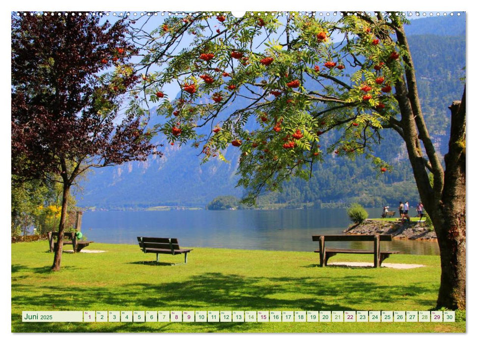 Hallstatt, Marktgemeinde am Hallstätter See (CALVENDO Wandkalender 2025)