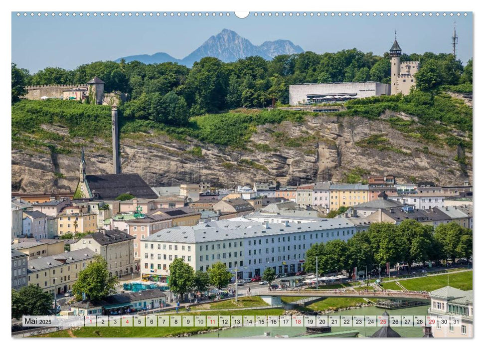 SALZBURG Blicke auf die Mozartstadt (CALVENDO Premium Wandkalender 2025)