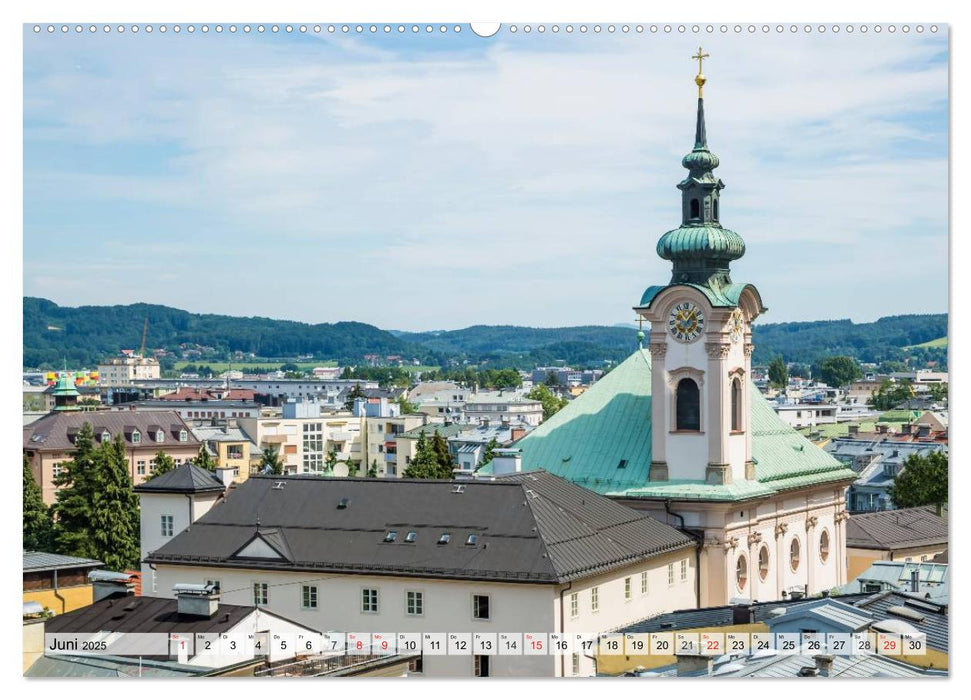 SALZBURG Blicke auf die Mozartstadt (CALVENDO Premium Wandkalender 2025)