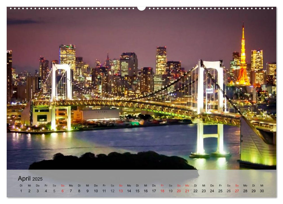 Japan. Zwischen Tradition und Moderne (CALVENDO Premium Wandkalender 2025)