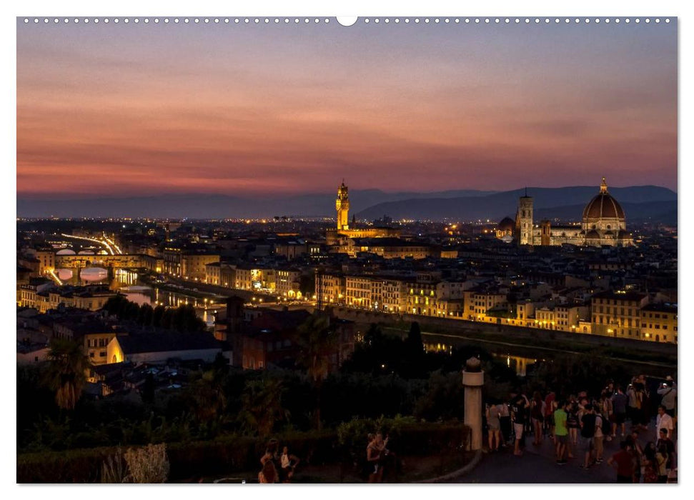 Abends in der Toskana (CALVENDO Premium Wandkalender 2025)