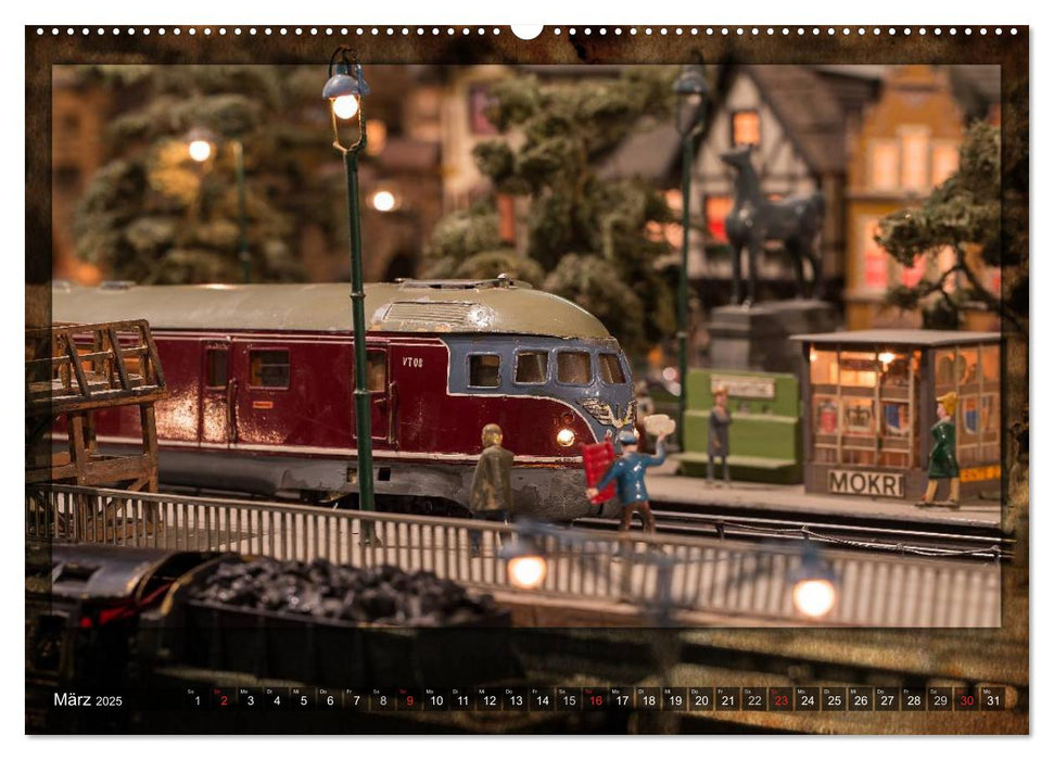 Modellbahn Gut Eversum (CALVENDO Wandkalender 2025)