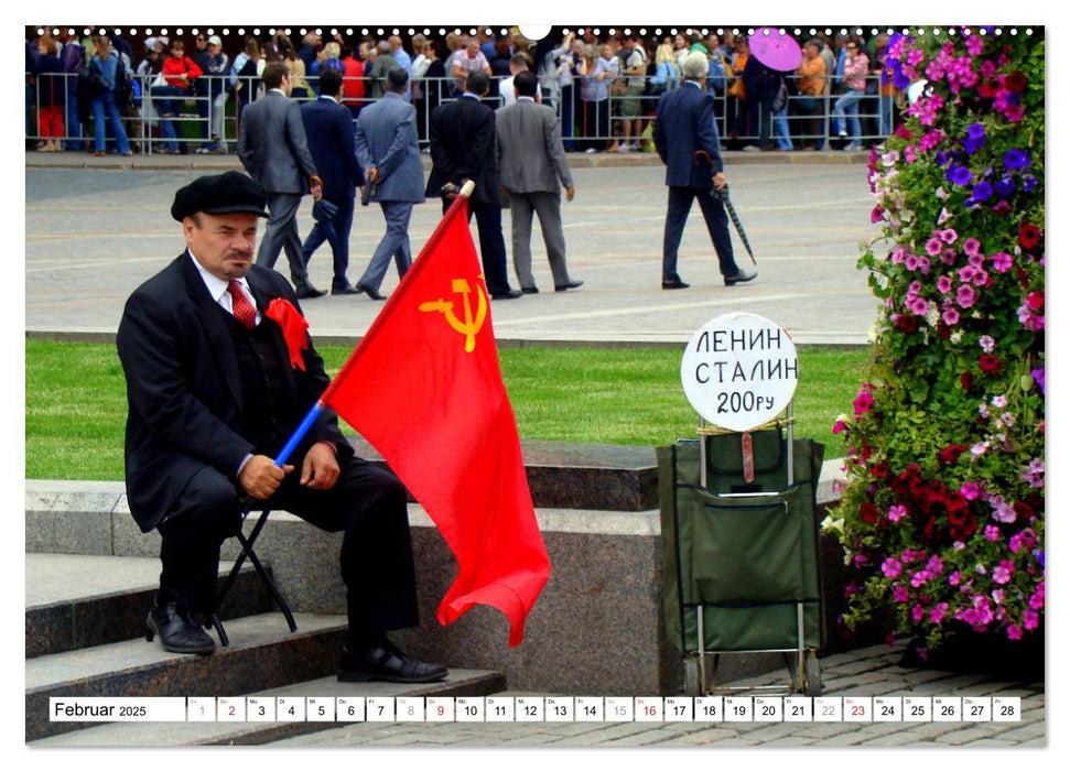 LENIN LEBT - Bilder einer Ikone (CALVENDO Premium Wandkalender 2025)