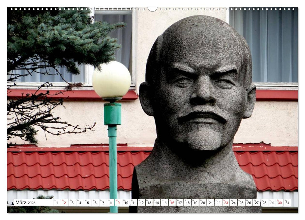 LENIN LEBT - Bilder einer Ikone (CALVENDO Premium Wandkalender 2025)