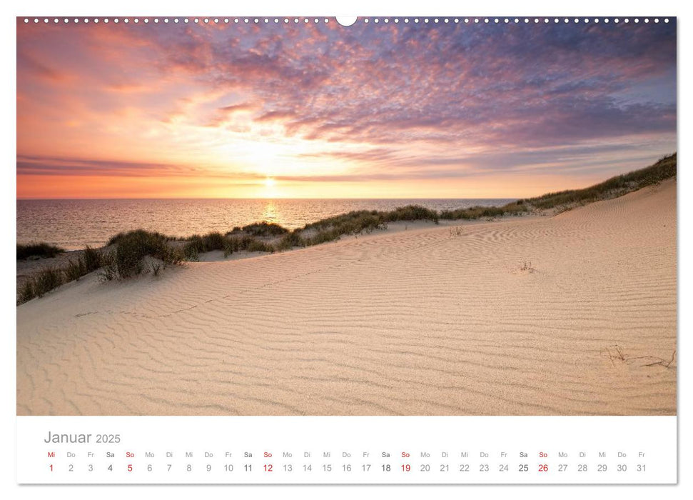 Sylter Lichtstimmungen (CALVENDO Premium Wandkalender 2025)