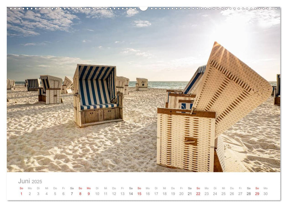 Sylter Lichtstimmungen (CALVENDO Premium Wandkalender 2025)