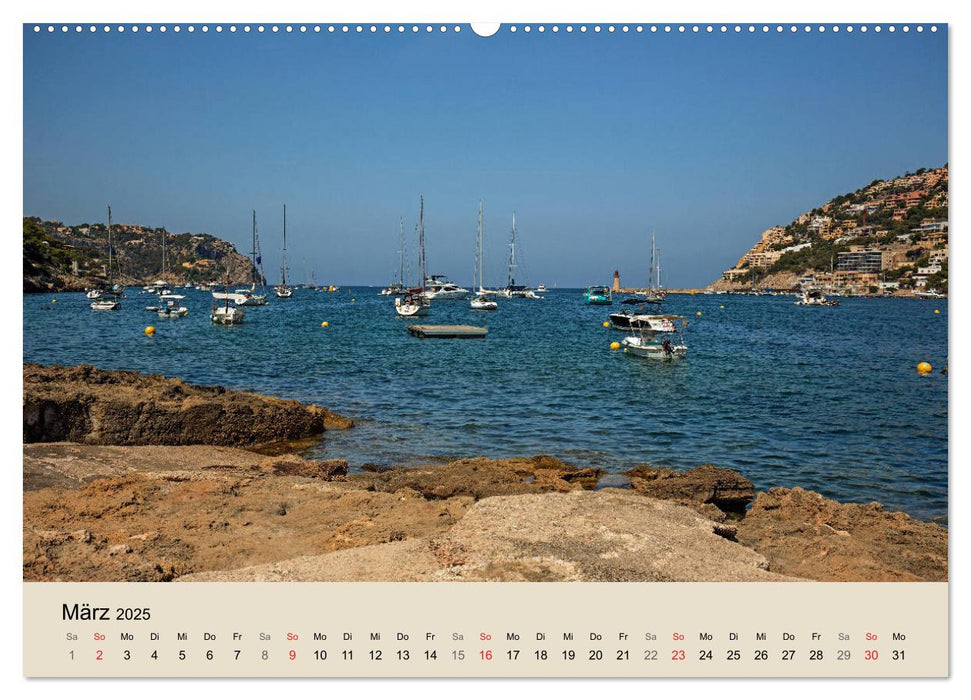 Mallorca - Traumhafte Balearen Insel (CALVENDO Wandkalender 2025)