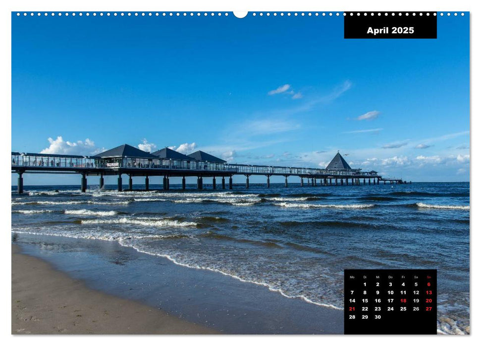 Maritime Seebilder - Von der Ostsee zur Nordsee (CALVENDO Premium Wandkalender 2025)