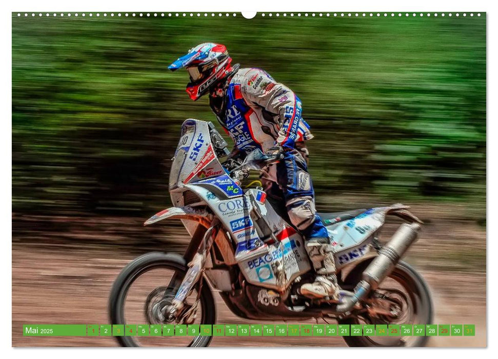 Motocross - mit vollem Risiko (CALVENDO Premium Wandkalender 2025)