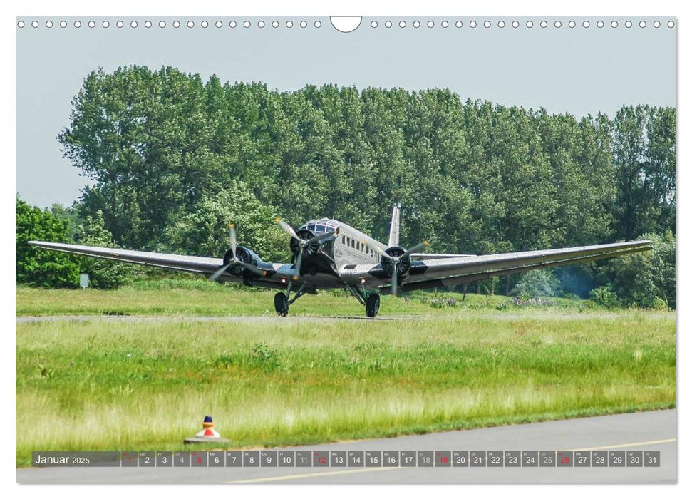 JU 52 - Zwischen Himmel und Erde (CALVENDO Wandkalender 2025)