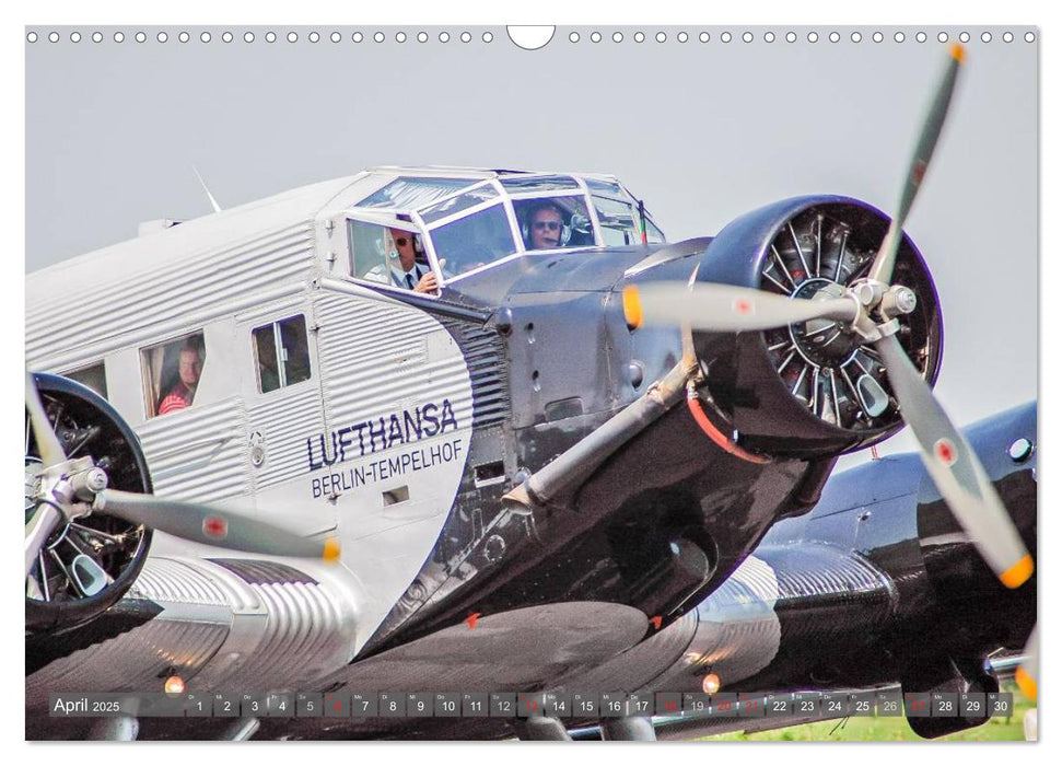 JU 52 - Zwischen Himmel und Erde (CALVENDO Wandkalender 2025)