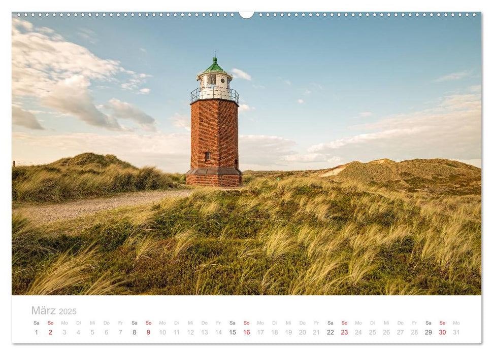 Sehnsucht Sylt (CALVENDO Premium Wandkalender 2025)