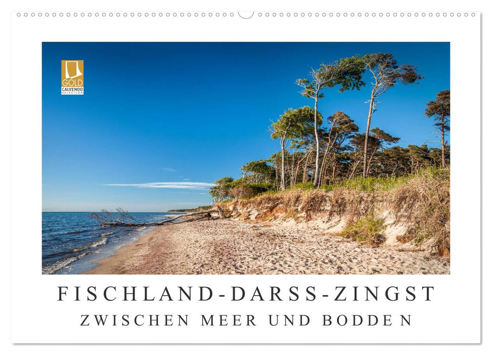 Fischland - Darß - Zingst: Zwischen Meer und Bodden (CALVENDO Wandkalender 2025)