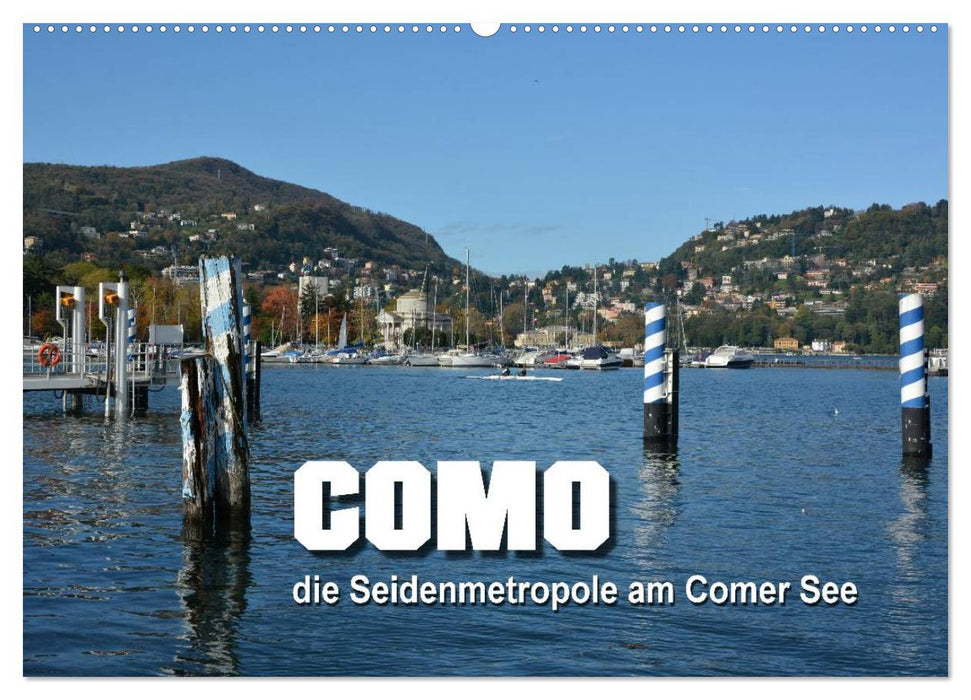 Como - Seidenmetropole am Comer See (CALVENDO Wandkalender 2025)