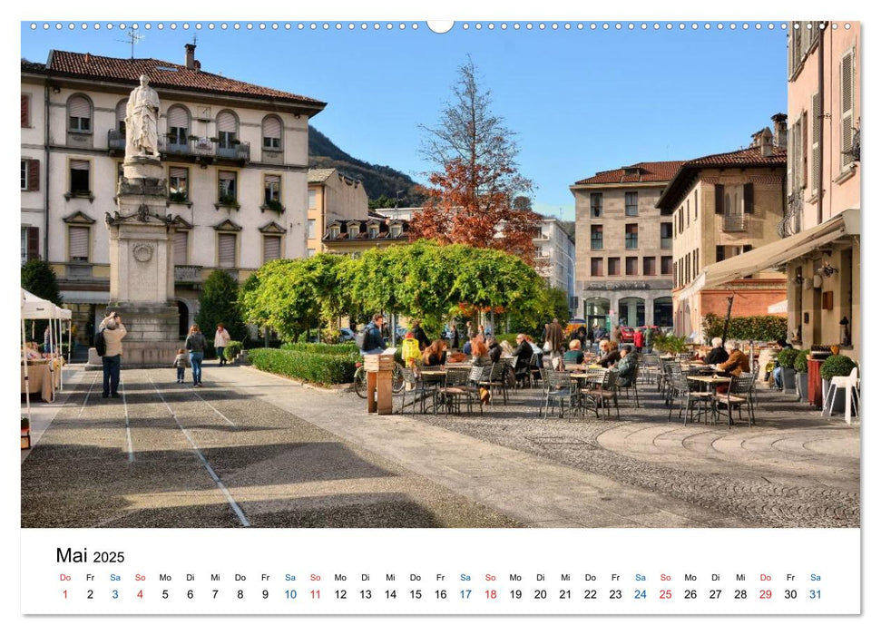 Como - Seidenmetropole am Comer See (CALVENDO Wandkalender 2025)