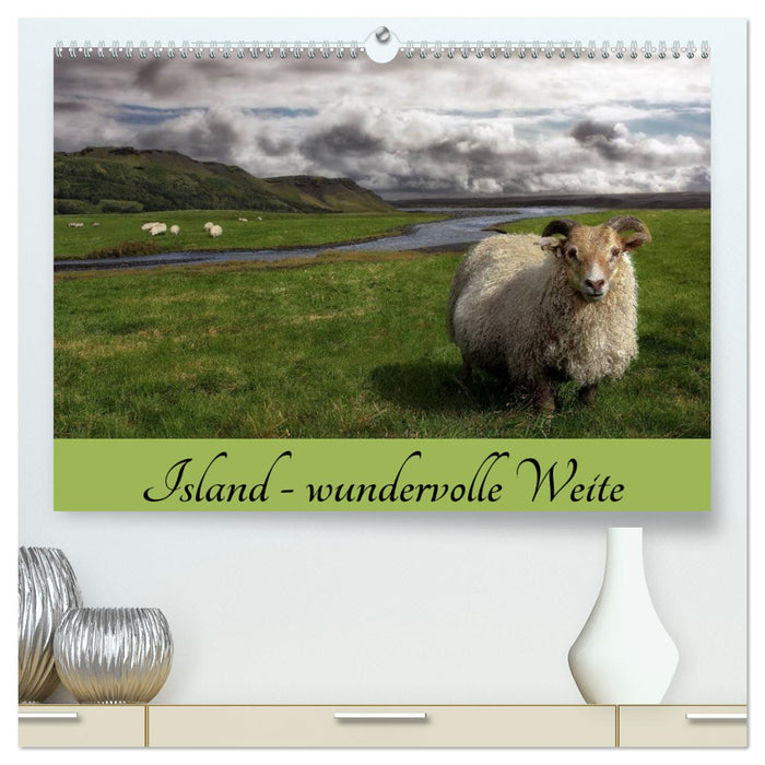 Island - wundervolle Weite (CALVENDO Premium Wandkalender 2025)