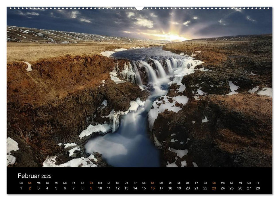 Island - wundervolle Weite (CALVENDO Premium Wandkalender 2025)