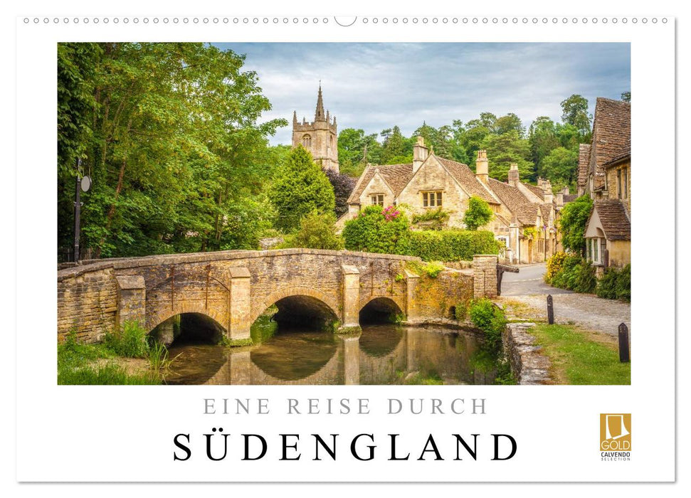 Eine Reise durch Südengland (CALVENDO Wandkalender 2025)