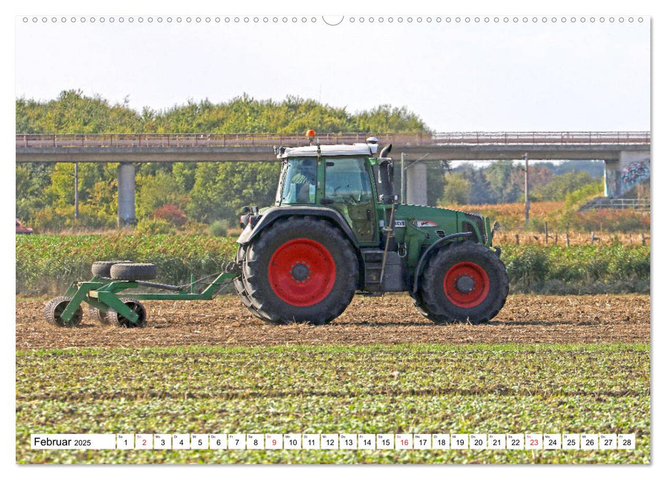 Landmaschinen zum Anfassen nah (CALVENDO Premium Wandkalender 2025)