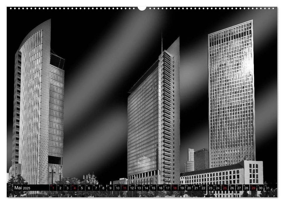 Faszination Frankfurter Architektur (CALVENDO Wandkalender 2025)