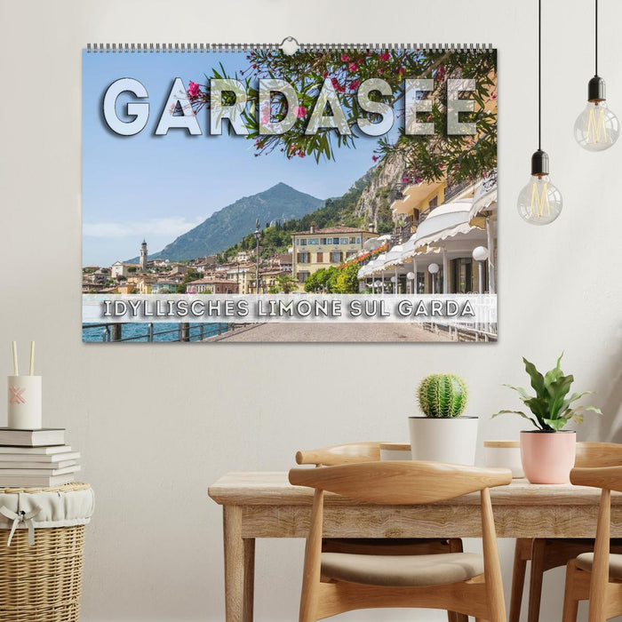 GARDASEE Idyllisches Limone sul Garda (CALVENDO Wandkalender 2025)