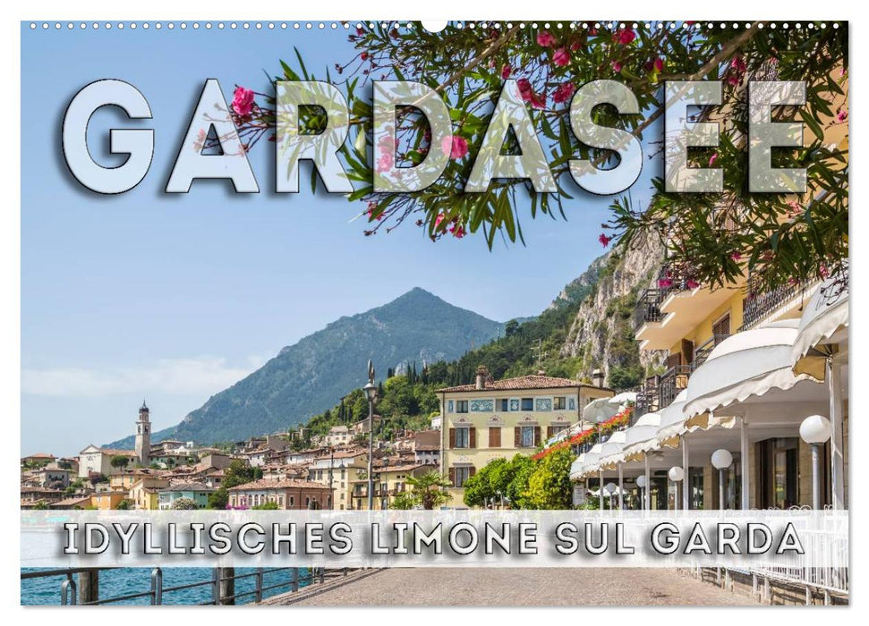 GARDASEE Idyllisches Limone sul Garda (CALVENDO Wandkalender 2025)