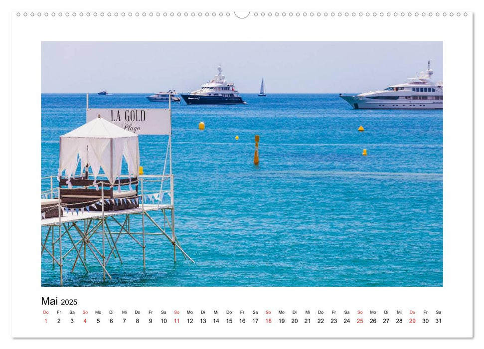 COTE D'AZUR Impressionen (CALVENDO Premium Wandkalender 2025)