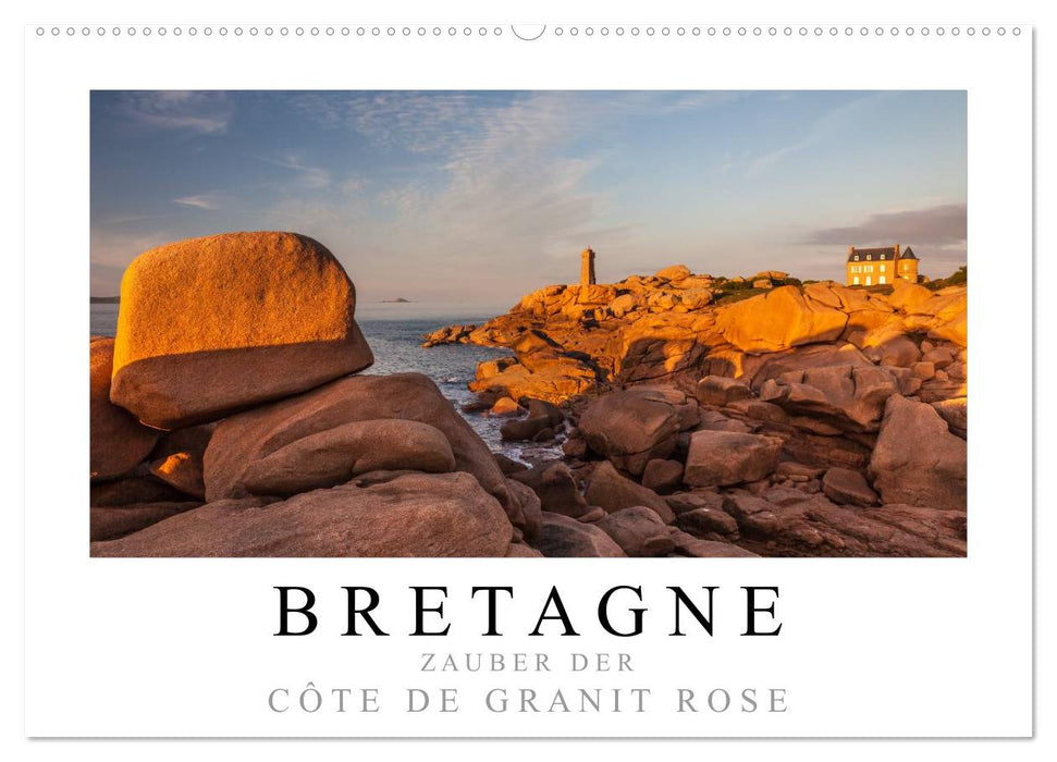 Bretagne - Zauber der Côte de Granit Rose (CALVENDO Wandkalender 2025)