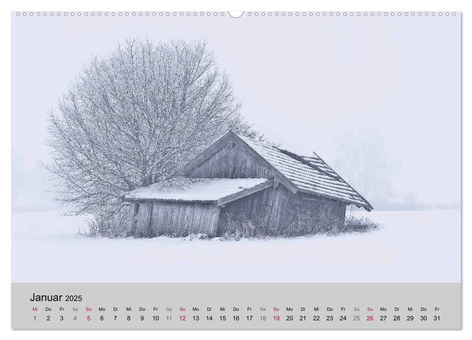 Unterwegs in Nebelwelten (CALVENDO Premium Wandkalender 2025)