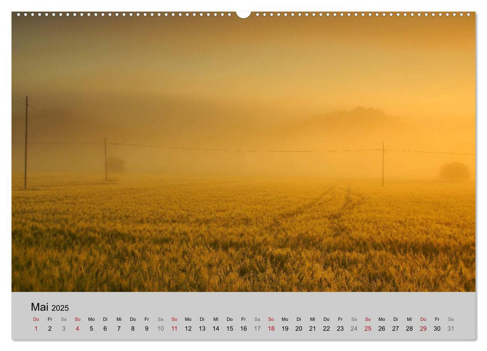 Unterwegs in Nebelwelten (CALVENDO Premium Wandkalender 2025)