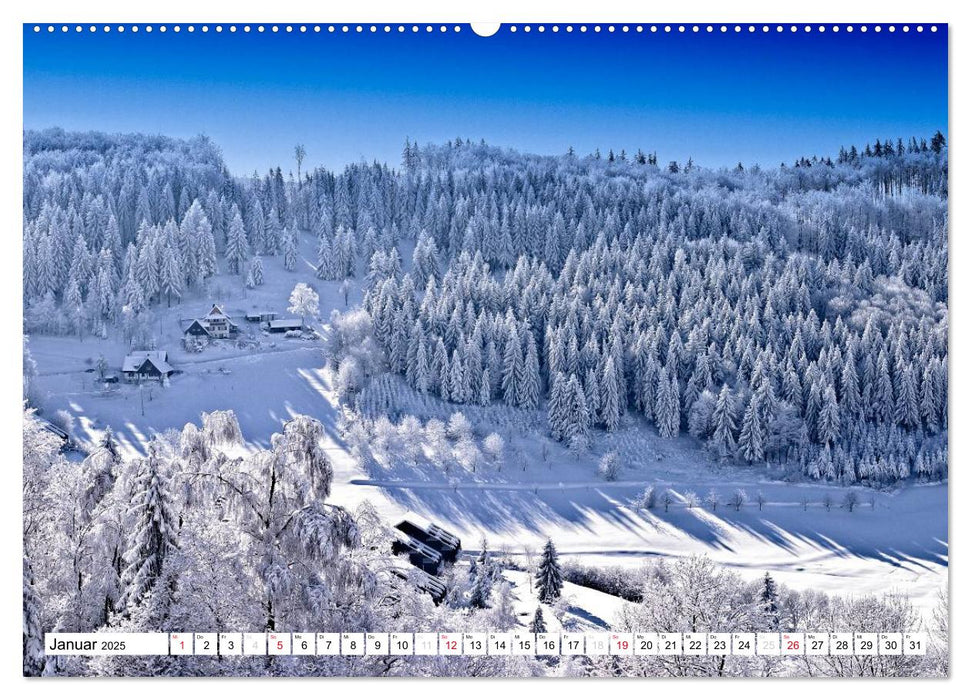 Schönes Südwest-Deutschland Streifzüge zwischen Rhein, Rebland und Schwarzwald (CALVENDO Wandkalender 2025)