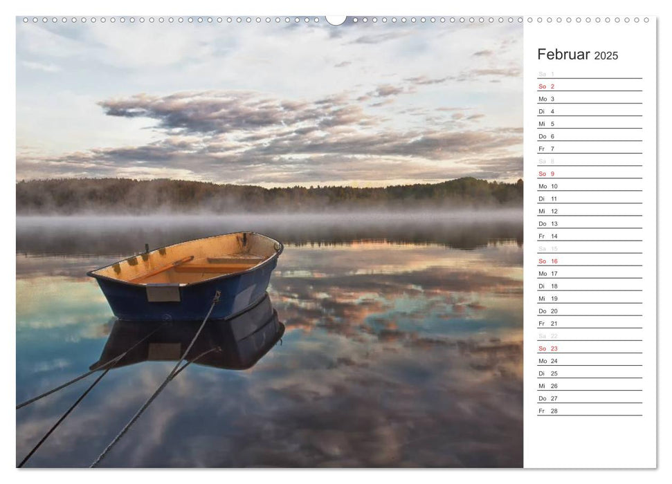 Unterwegs in Schweden (CALVENDO Premium Wandkalender 2025)