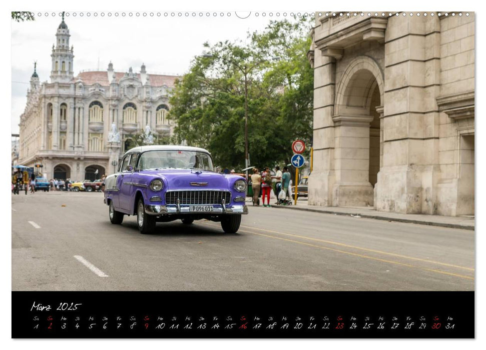 Kubas Klassische Automobile 2025 (CALVENDO Wandkalender 2025)