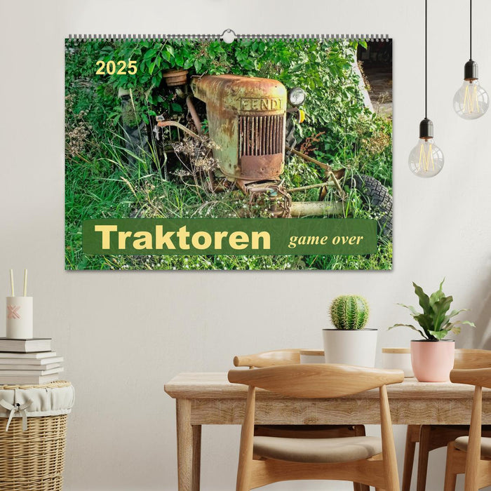 Traktoren - game over (CALVENDO Wandkalender 2025)