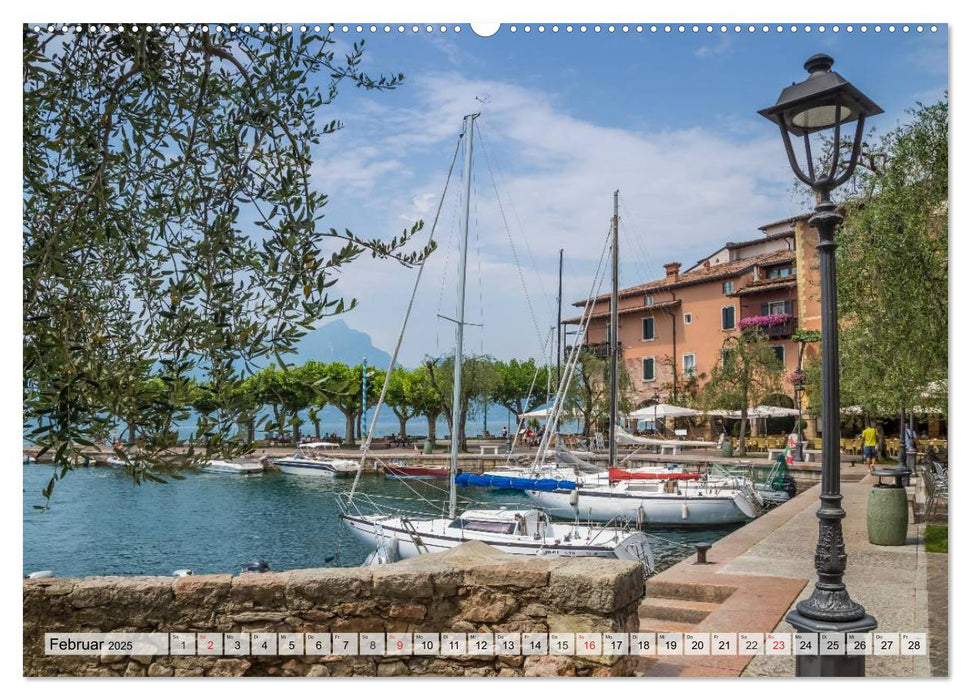 GARDASEE Idyllische Orte (CALVENDO Premium Wandkalender 2025)